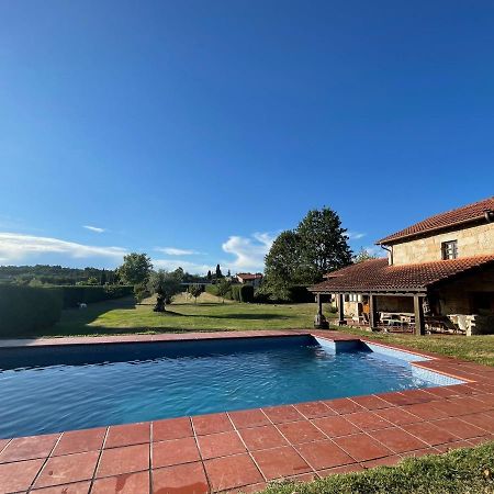 Casa De Campo Con Piscina, Entera O Por Habitaciones Amoeiro Bagian luar foto