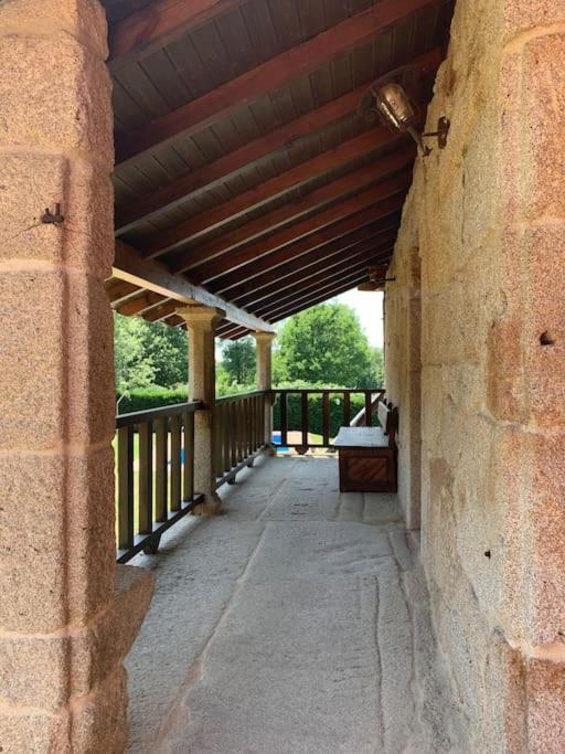 Casa De Campo Con Piscina, Entera O Por Habitaciones Amoeiro Bagian luar foto