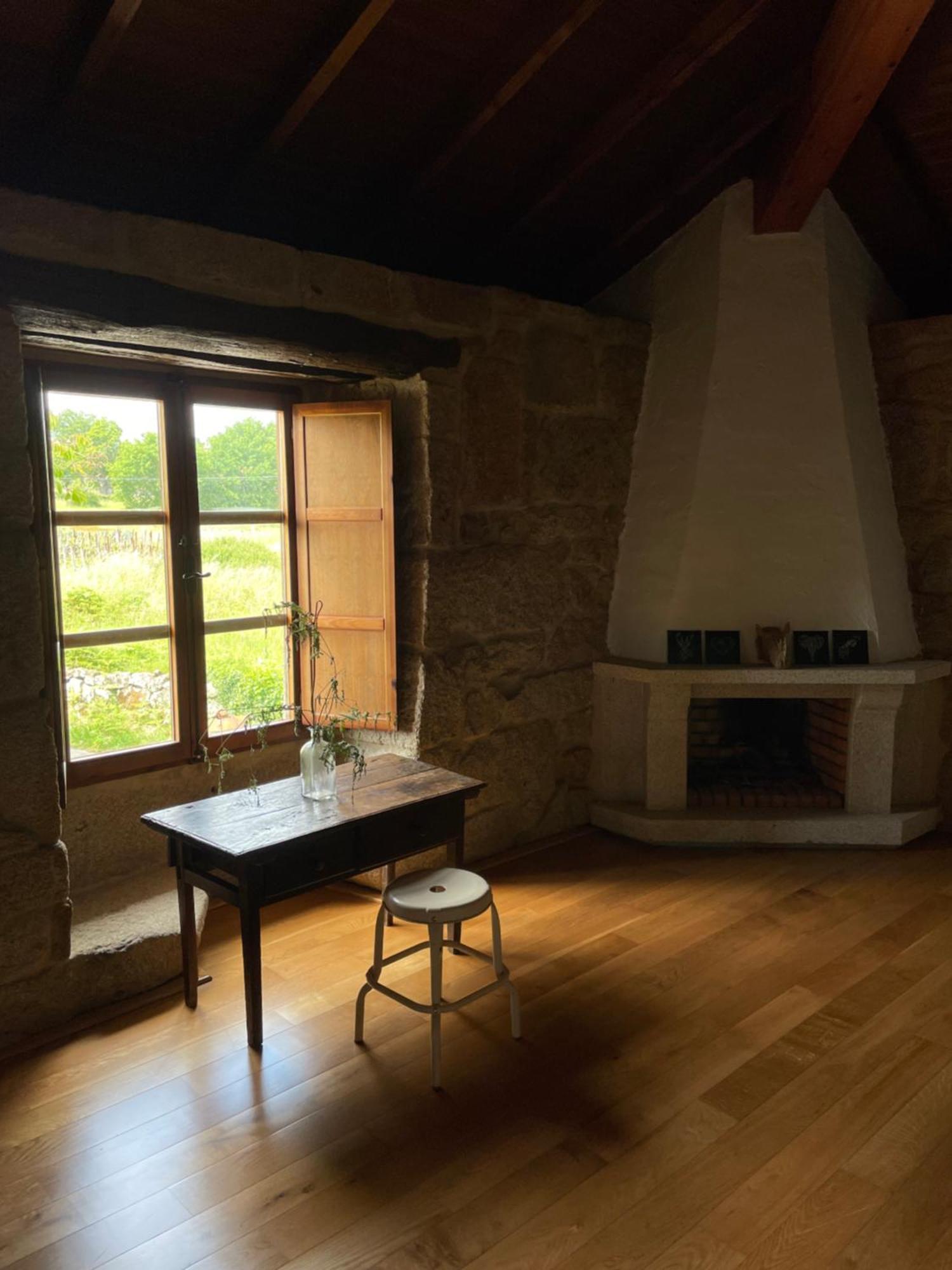 Casa De Campo Con Piscina, Entera O Por Habitaciones Amoeiro Bagian luar foto